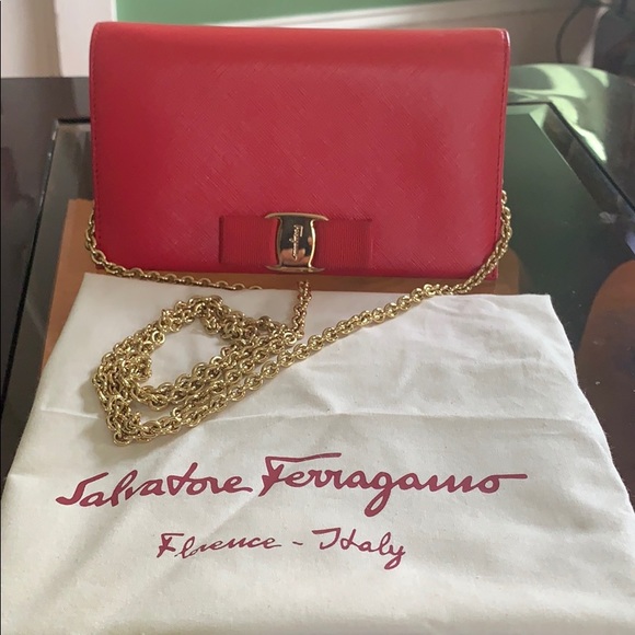 Salvatore Ferragamo Handbags - Salvatore Ferragamo wallet on chain